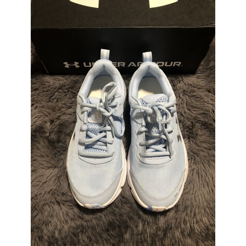 Under Armour Assert Big Kids Unisex Running Shoes, Size 6Y, Light Blue, Lace Up - Picture 2 of 8